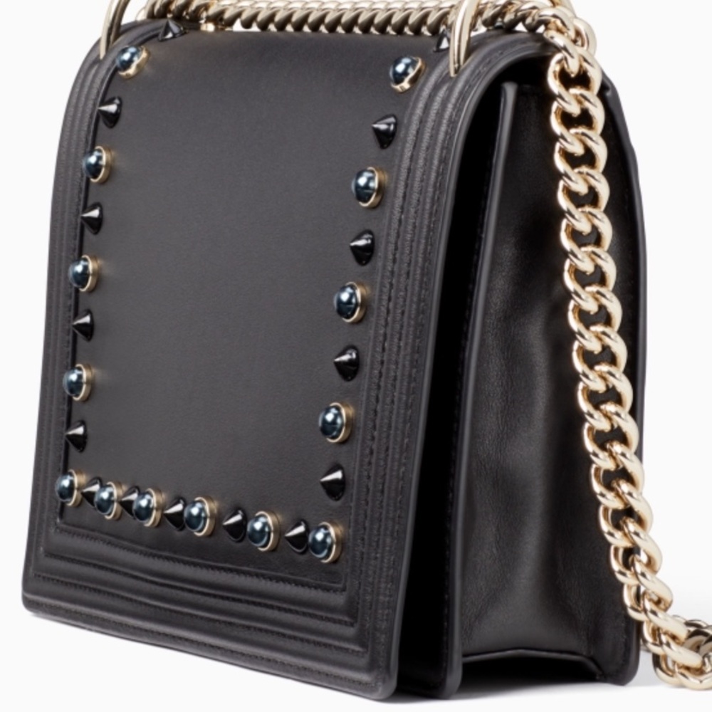 Authentic Kate Spade leather studs shoulder/Crosby - Picture 3 of 8